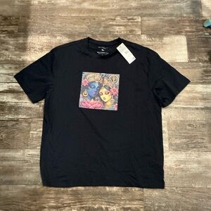 Primark Navy Black Relaxed Fit T-Shirt Size XL